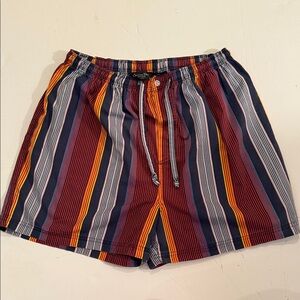 Christian Dior Monsieur Men's Sz L/XL Striped Cotton Shorts - very soft cotton!